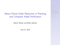 About Partial Order Reduction in Planning and