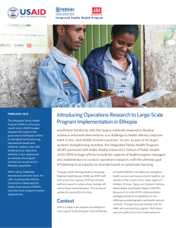 Introducing Operations Research to Large