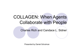 COLLAGEN: When Agents Collaborate with People
