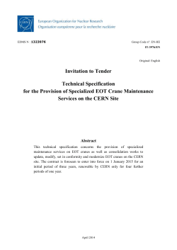 IT Services Technical Specification Template