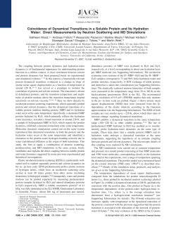 Coincidence of Dynamical Transitions in a Soluble Protein and Its