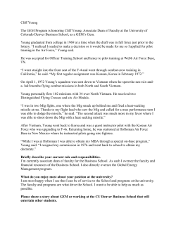 Cliff Young - University of Colorado Denver