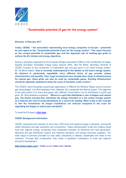 pr-cedec gas report 2017
