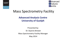 MSF Presentation 2014 - University of Guelph