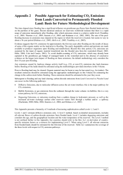 Appendix 2 Possible Approach for Estimating CO2 Emissions from