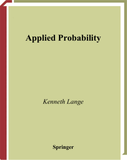 Applied Probability
