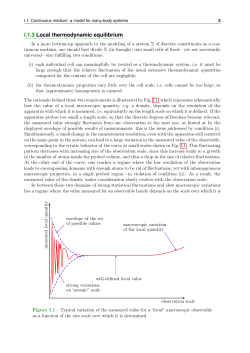 I.1.3 Local thermodynamic equilibrium