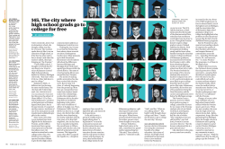 145. The city where high school grads go to college for free