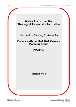 ISP for Domestic Abuse High Risk Cases