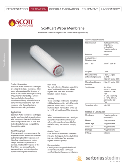 ScottCart Water Membrane TDS