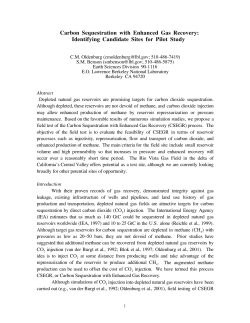 Carbon Sequestration with Enhanced Gas Recovery