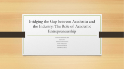 Government Funding of Basic Research In Academia Reservoir of