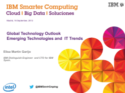 IBMSmrtrCmptng Software Defined Environments