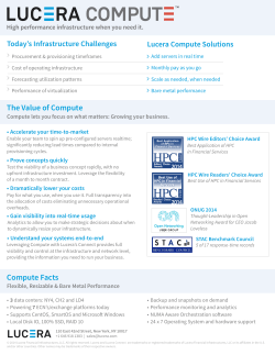 The Value of Compute Compute Facts