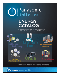 energy catalog - Allied Electronics