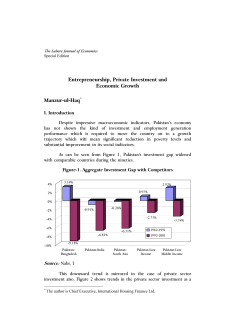 Entrepreneurship, Private Investment and Economic Growth