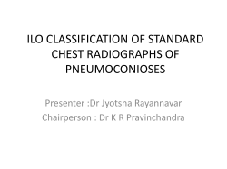 ilo classification of radiographs of pneumoconioses