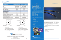 T-LNC&trade; T-LNC - Times Microwave