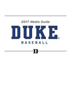 Media Guide_2017_Duke_Baseball.indd