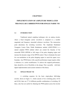 chapter 3 implementation of amplitude modulated