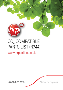 CO2 Catalogue Version 4.10