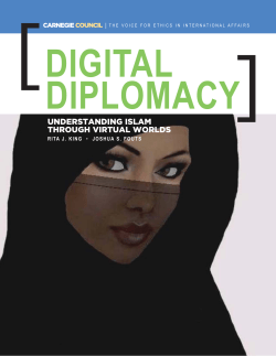 Digital Diplomacy: Understanding Islam through Virtual Worlds