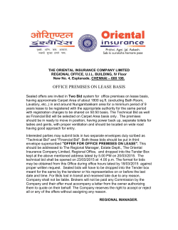 office premises on lease basis