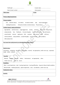 traffic light risk assessment 2014