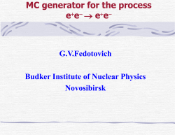 Slides - Agenda INFN