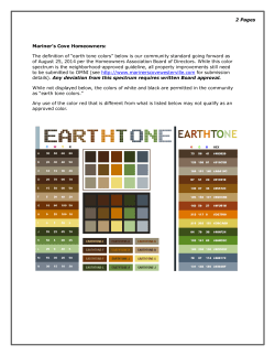 earth tone colors - Mariner`s Cove &ndash; Westerville, Ohio