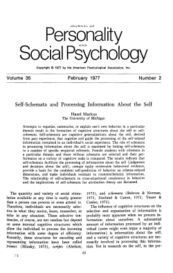 Personality Social Psychology