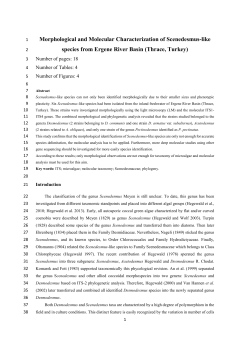 table 4 - Turkish Journal of Fisheries and Aquatic Sciences