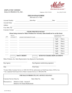 items for field scrap