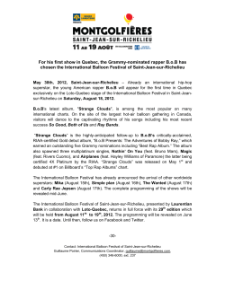 For his first show in Quebec, the Grammy