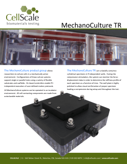 researchers to culture cells in a mechanically active environment
