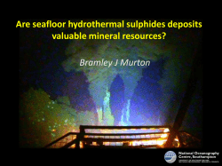 Hydrothermal Vents at 5000m on the Mid