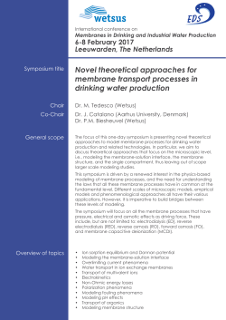 Novel theoretical approaches for membrane transport processes in
