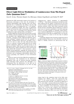 Direct Light-Driven Modulation of Luminescence from Mn