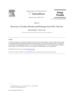 Recovery of Carbon Dioxide and Hydrogen from PSA Tail Gas
