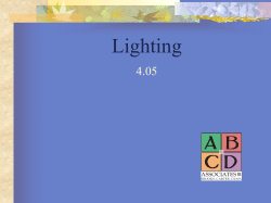 4.05 LIGHTING
