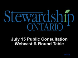 this file - Stewardship Ontario
