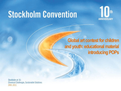 Educational material - Stockholm Convention