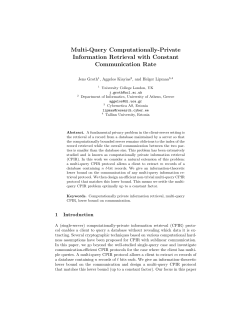 Multi-Query Computationally-Private Information Retrieval with