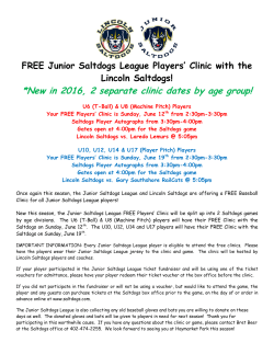 Lincoln Little League Night at the Saltdogs