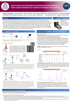 single molecule mechanical sequencing of dna enabling