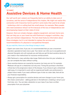 Assistive Devices - National Parkinson Foundation