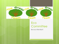 Eco Committee (The Full Version)