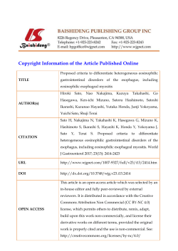 Proposed criteria to differentiate heterogeneous