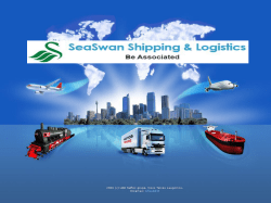 Slide 1 - SeaSwan shipping and Logistics