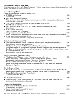 EDRC Energy White Paper Colloquium Nov 1997
